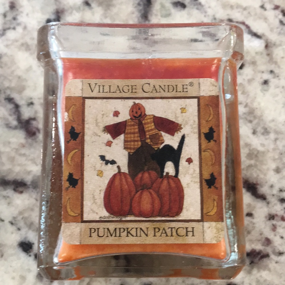 New village candle pumpkin patch